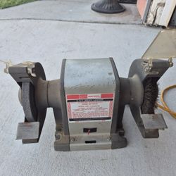 Vintage Craftsman Bench Grinder