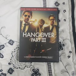 The Hangover Part III DVD