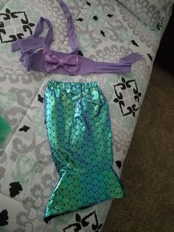 Mermaid outfit Etsy 18months-3yrs