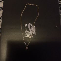 10k Real Gold Chain With Pendant 