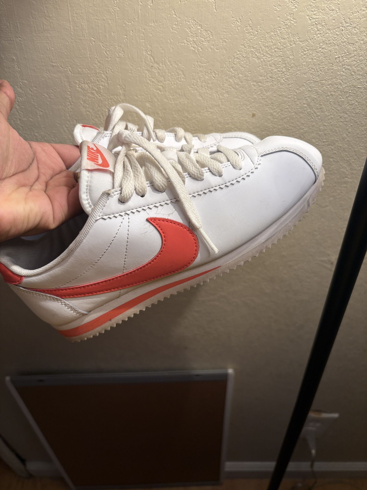 orange Nike cortez