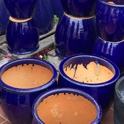 Glazed Ceramic Pots Planters 