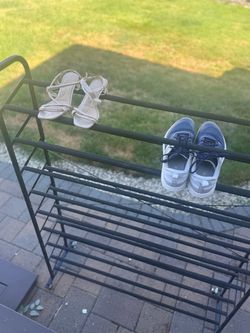 Large Shoe Rack- Great Organization!