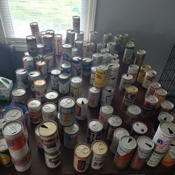 Vintage Beer Cans