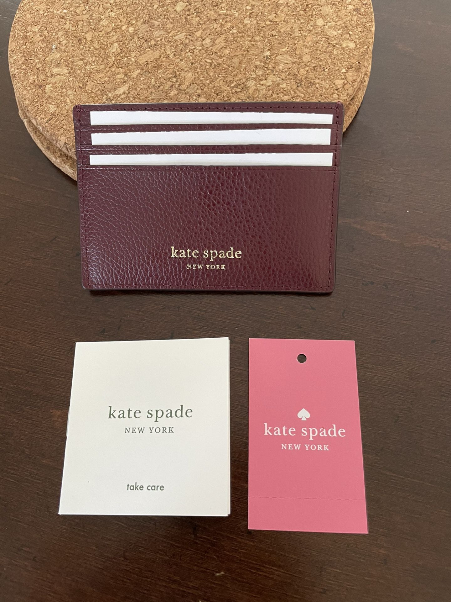 ‼️NEW‼️ Kate Spade Wallet/ Credit Card Holder Plum