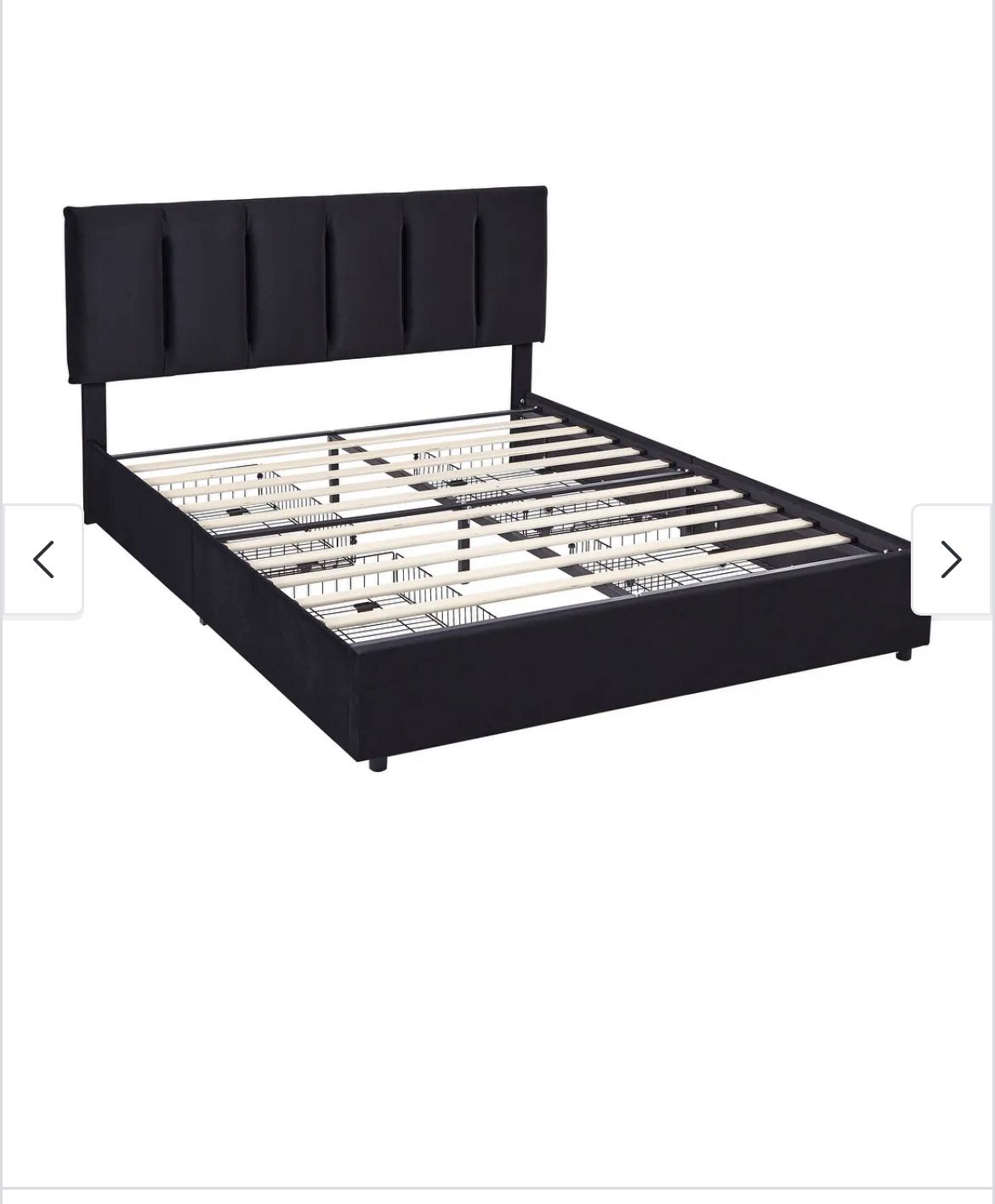 Queen Bed With Storage