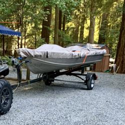 Boat And Trailer 