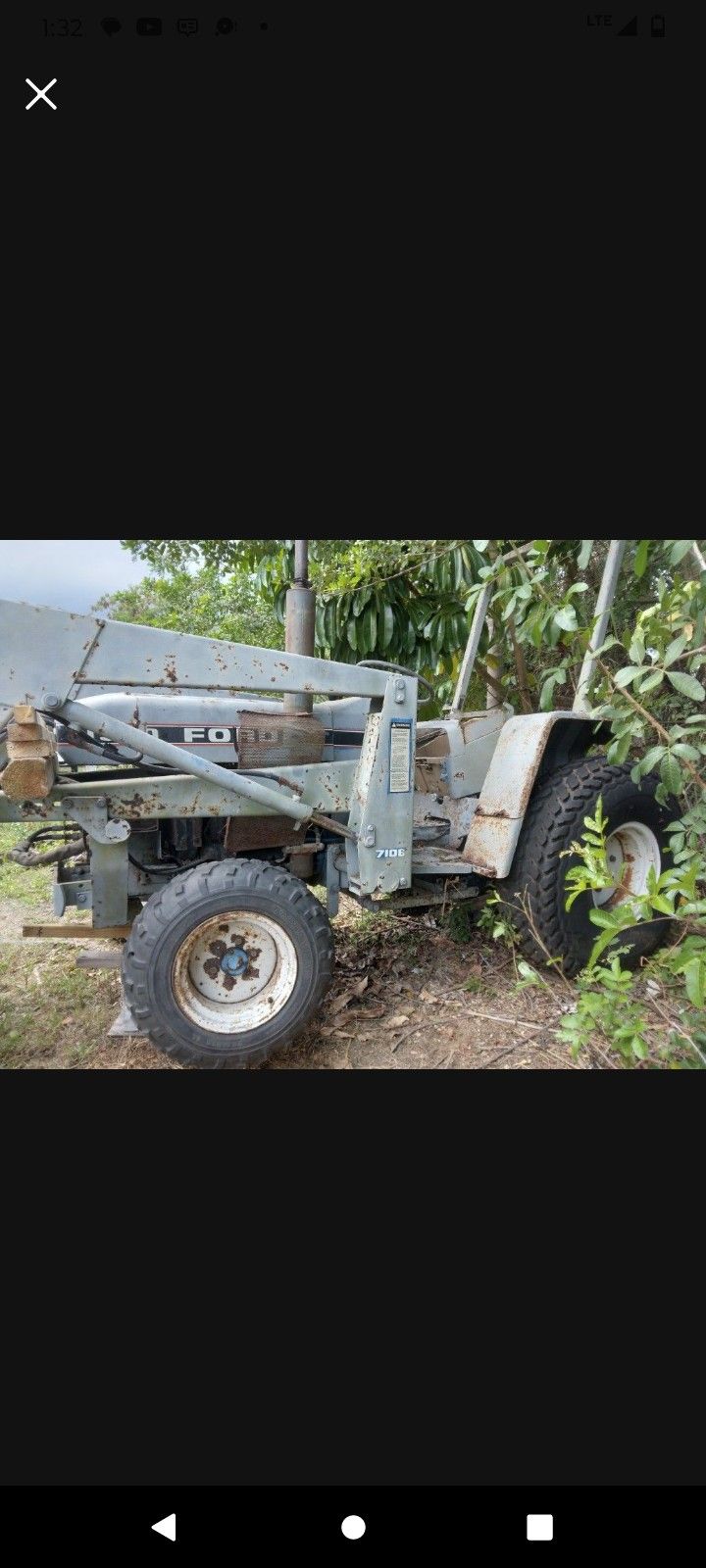 Ford 520 Diesel Tractor Loader W/Pto