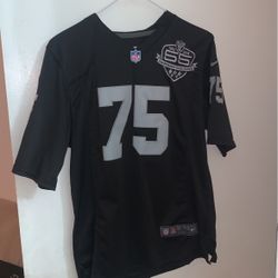 Raiders Jersey “Long #75” Size Womens L