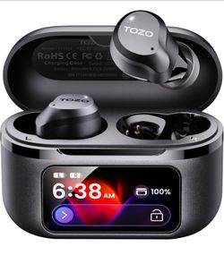 NC9 Pro Active Noise Cancelling Wireless Earbuds, LDAC Hi-Res Audio
Smart Touch Screen