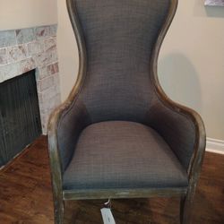 Grey High Back Designer Chair