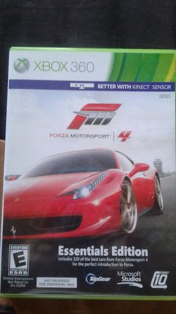 XBox 360 Forza Motorsport Game