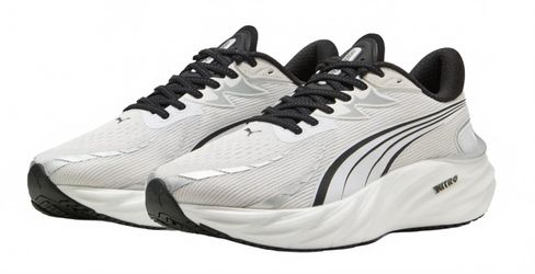 Puma Velocity Nitro 4 - White/Black - Men's Size 10 - 311140 02