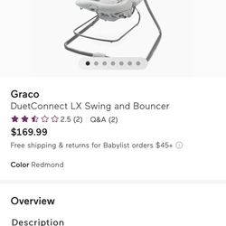 Graco Swing And Bouncer Duet 
