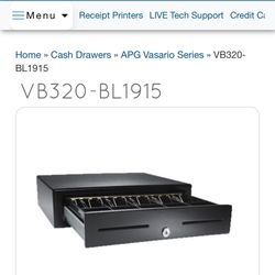 NEW In Box cash drawer