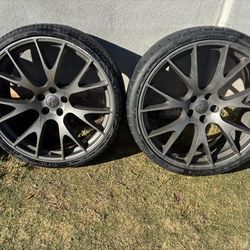 Hellcat replica wheels