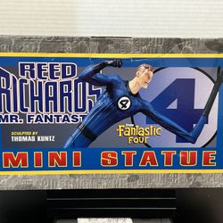 2003 Mr. Fantastic Mini Statue Reed Richards Marvel Bowen Designs Fantastic Four