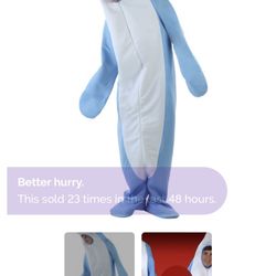 Dolphin Costume Adult