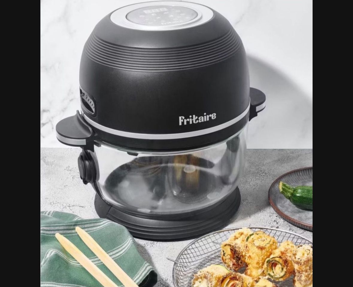LOW PRICE MOVING- NEW IN BOX $199 + TAX FRITAIRE GLASS AIR FRYER