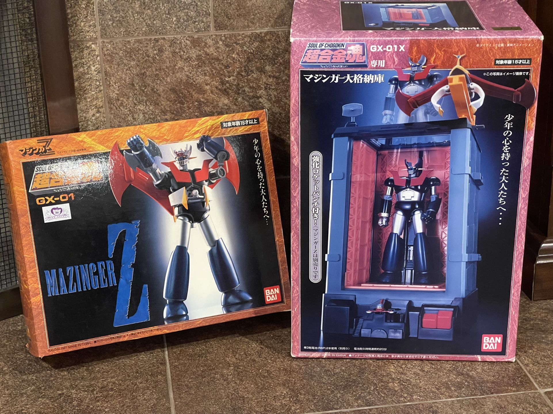 Brand New Soul Of Chogokin GX-01 Mazinger Z & GX-01X