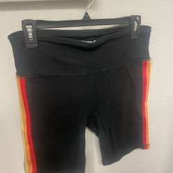 Target Womens TakePride Black Compression Biker Shorts, M