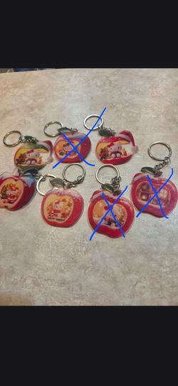 Hello kitty keychains