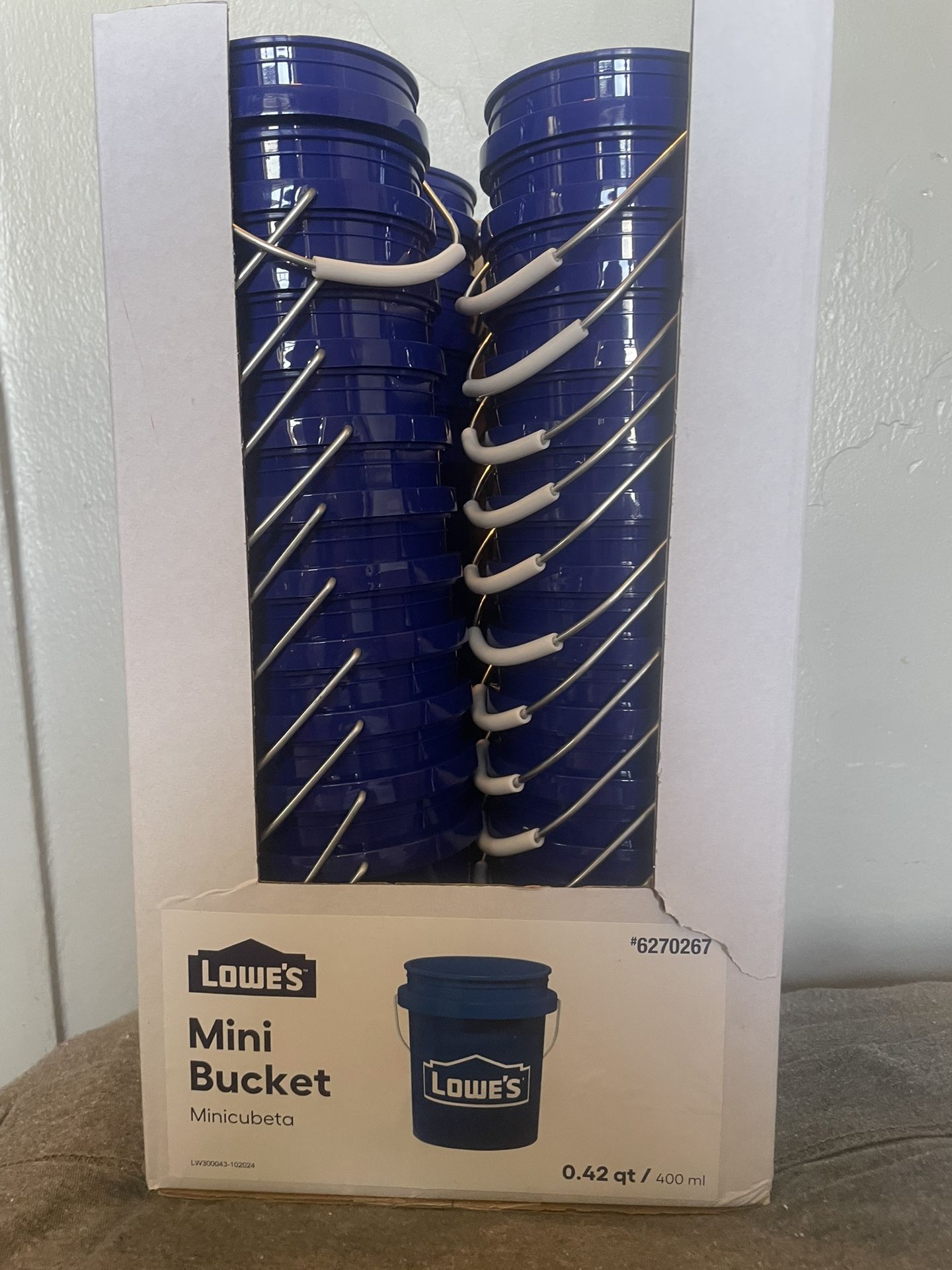 Mini Lowe’s Bucket