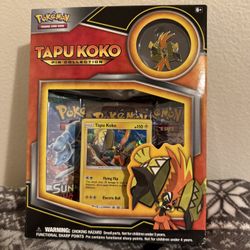 Pokemon- Tapu Koko Pin Collection Box