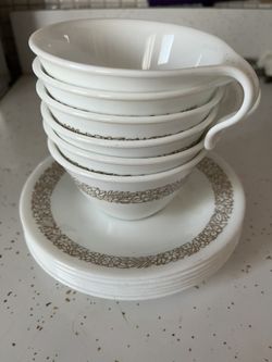 Corelle 6 cups 6 saucers