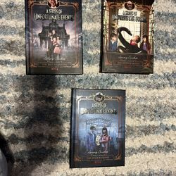 A Series of Unfortunate Events Books(1-3)