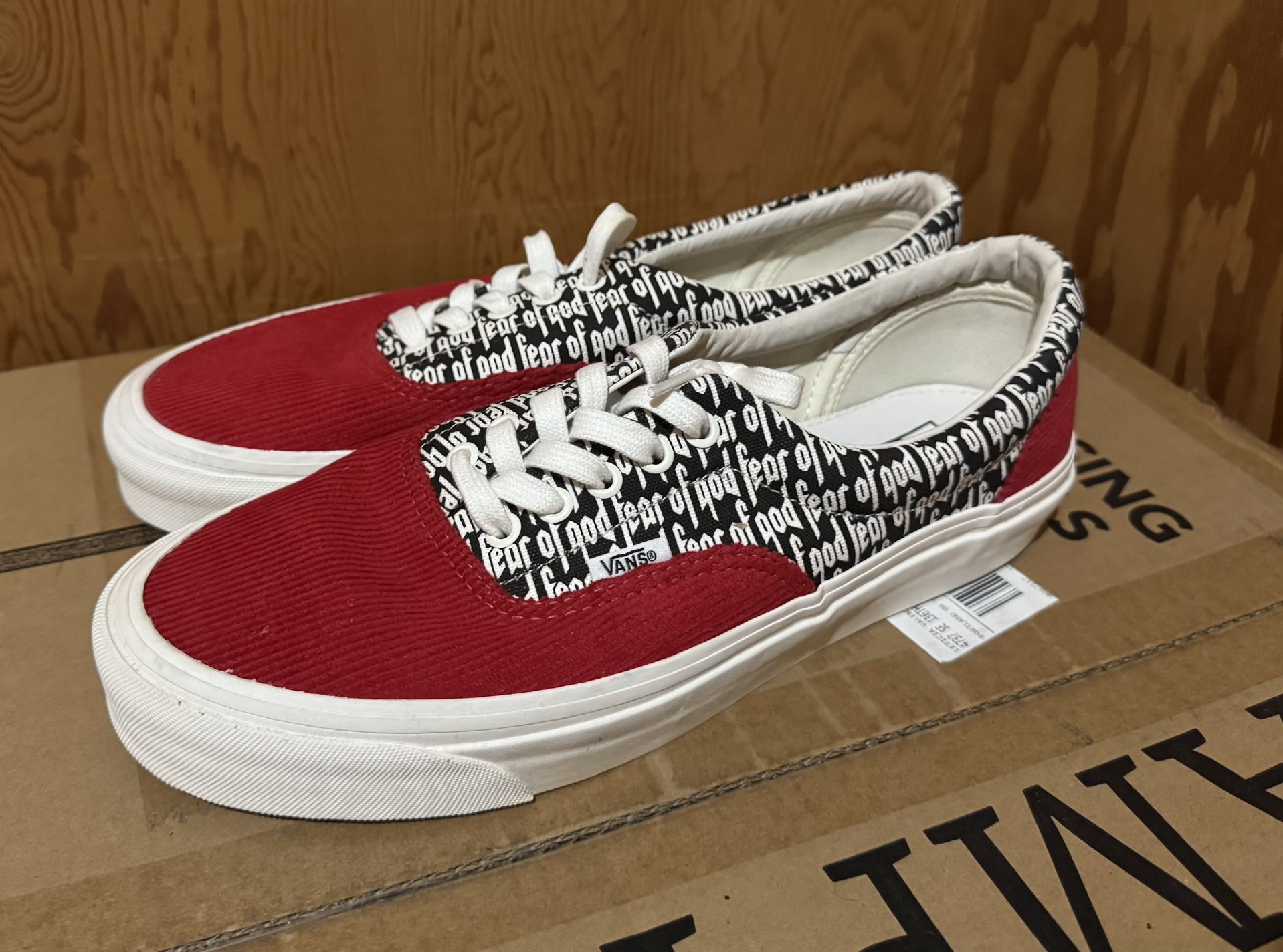 Fear Of God Vans Era 95 Size 10.5