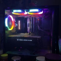 PC Set Up With Dual Monitors