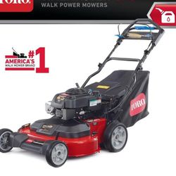 TORO TIME MASTER 30" IN BRIGGS &STRATTON PERSONAL PACE SELF -PROPELLED WALK BEHIND GAS LAWN MOWER WITH SPIN STOP LIKE NEW  