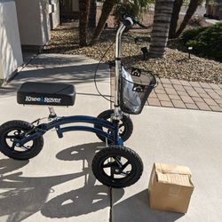 New! All Terrain Knee Scooter/Bike With Basket