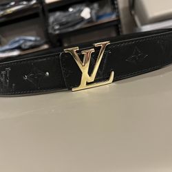 Louis Vuitton Black Facettes Monogram Vernis Belt - Ships Today 🔥 