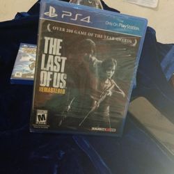PS4 Game The Last Of Us New Never Open