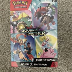 Pokemon Journey Together Booster Bundle 6 Packs 