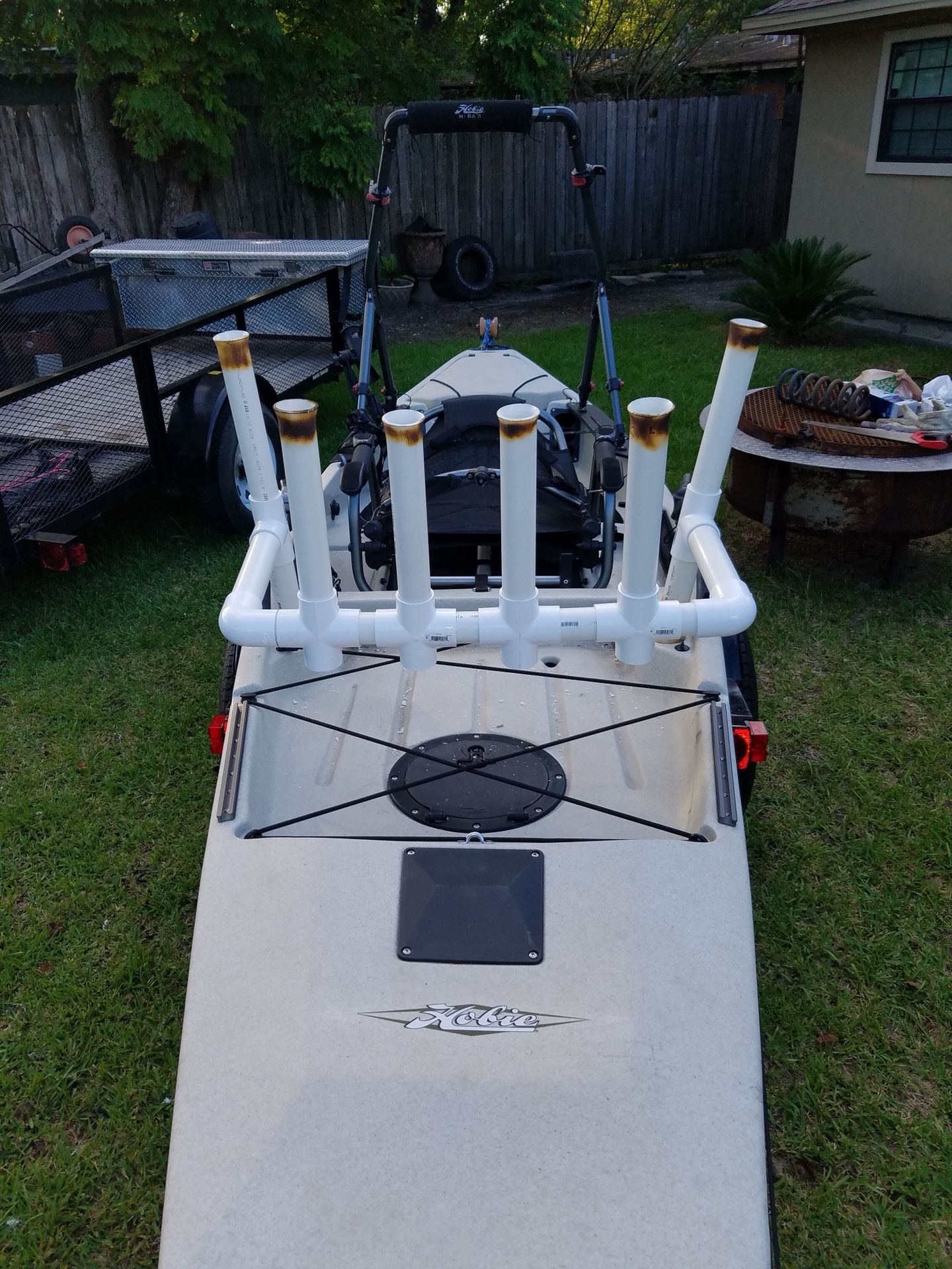 2015 hobie PA14 kayak with trailer for Sale in Houston, TX OfferUp