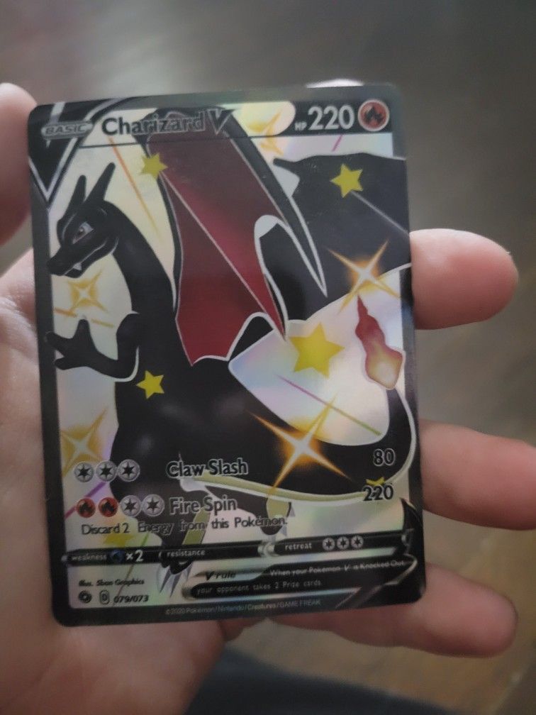 Shiny Charizard V