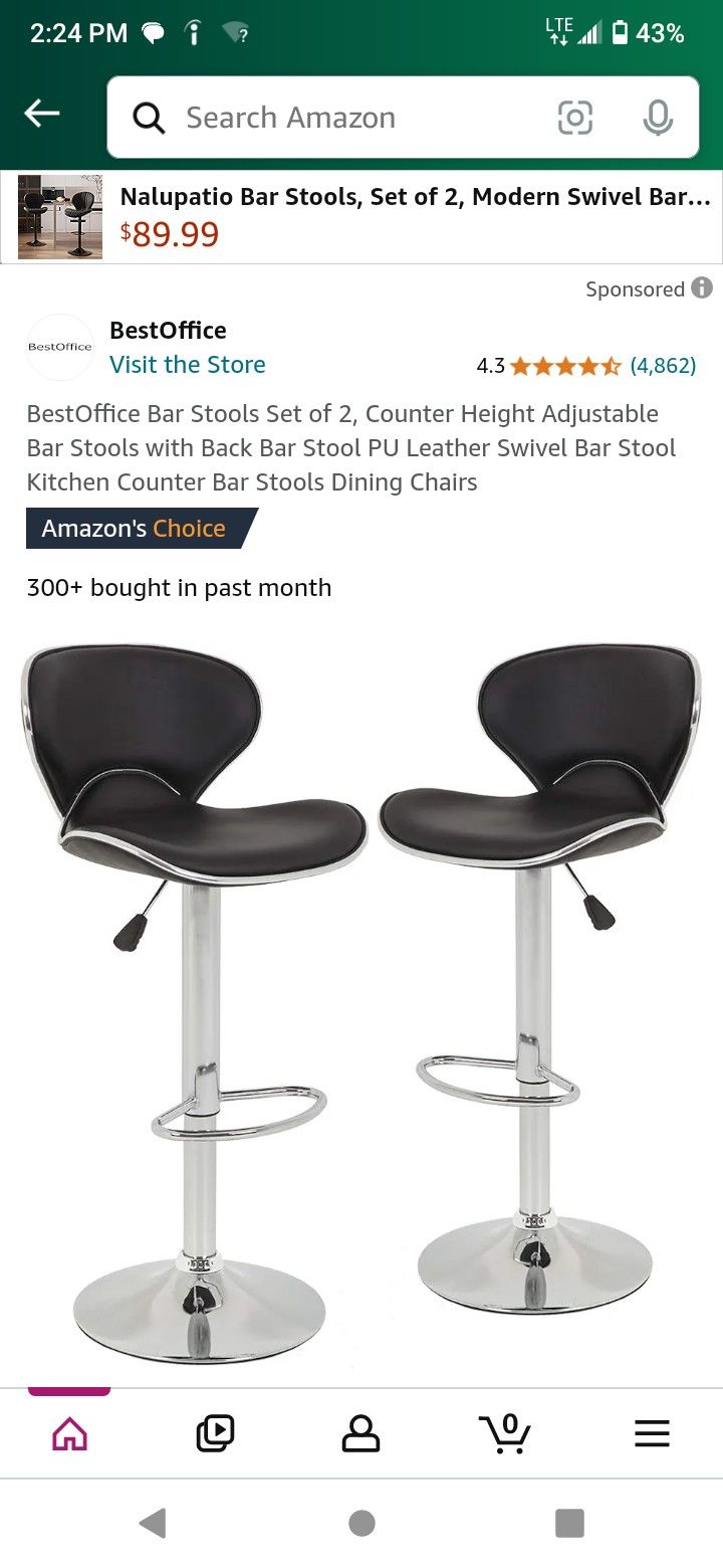 4 Bar Stools