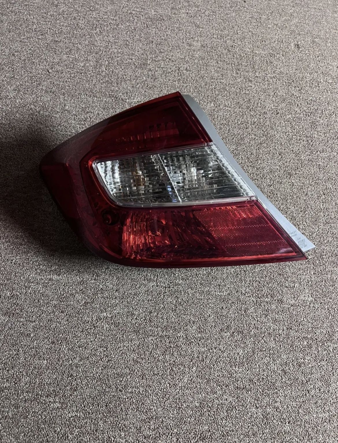 2012 Honda Civic Driver Side Tail Light