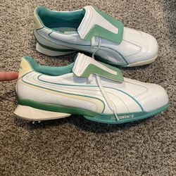 Puma Men’s Leather Golf Shoes Size 12