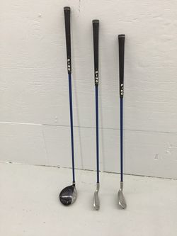 3 Ping Moxie Golf Clubs - Kids Junior
