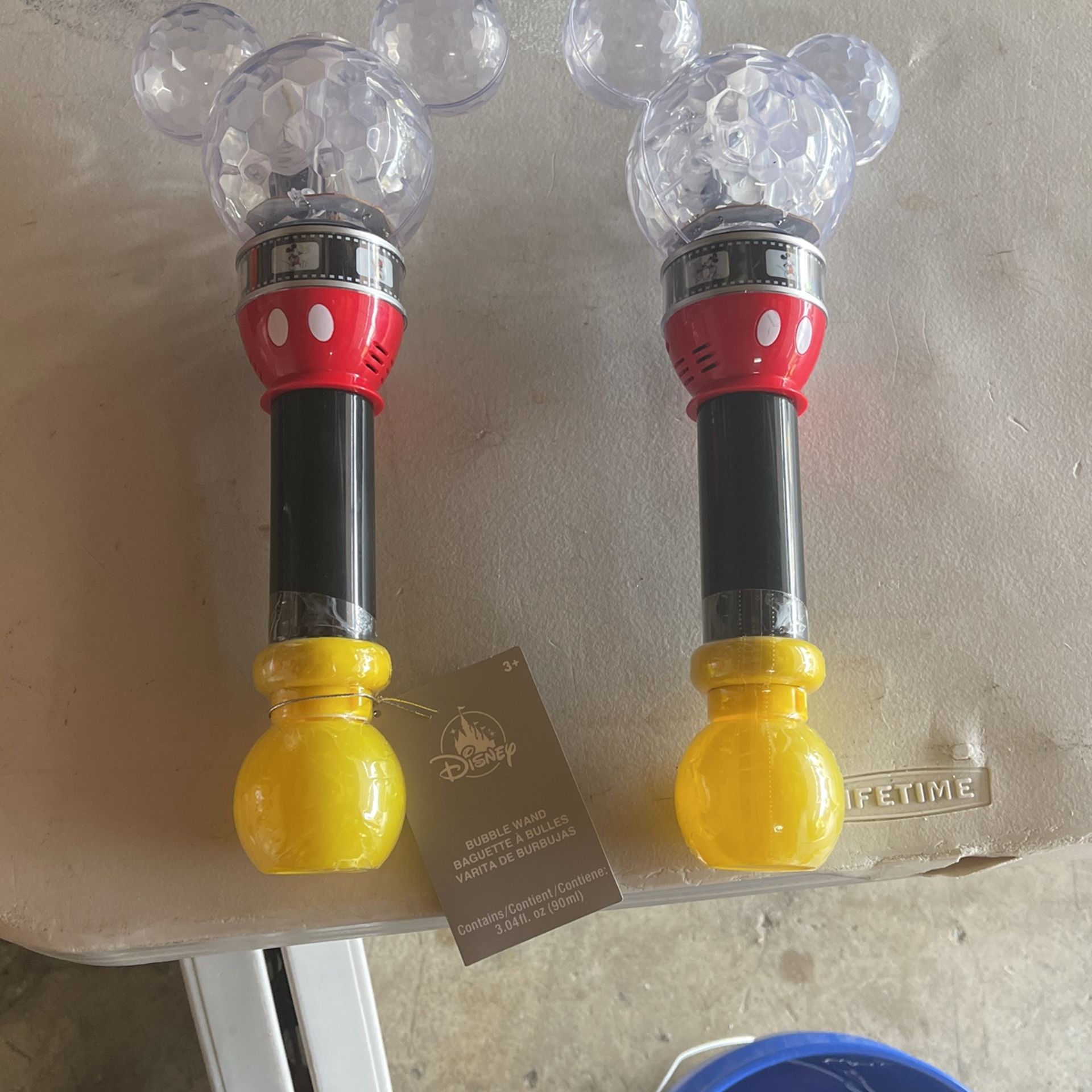 Disneyland Bubble Wands (still Sealed)