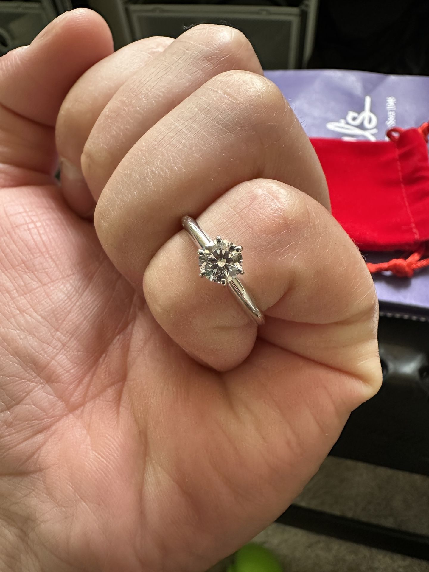 .56 Carat Lab Grown Diamond Ring
