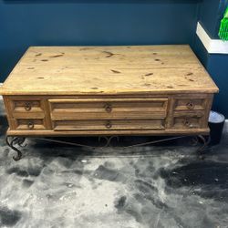 Wood Vintage Table