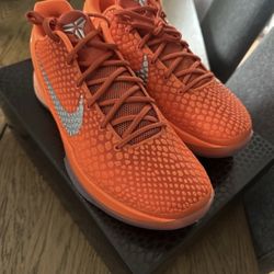 Nike Kobe 6 Total Orange - Mens size 11