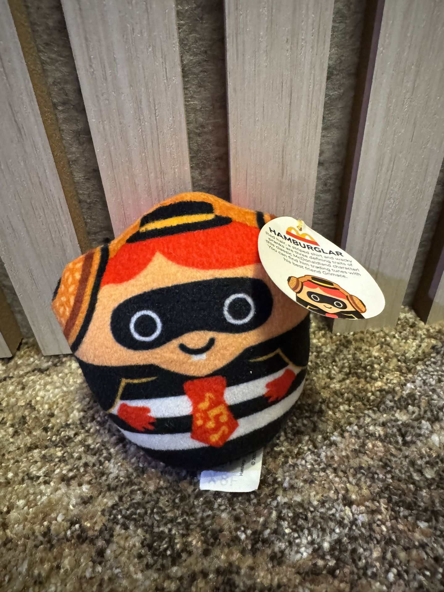 Squishmallows McDonald's Hamburglar Plush