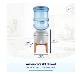 Primo Water® Countertop Water Dispenser, White Ceramic, water not included