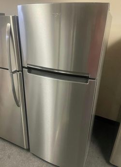 Whirlpool Top Mount Refrigerator StainlessSteel